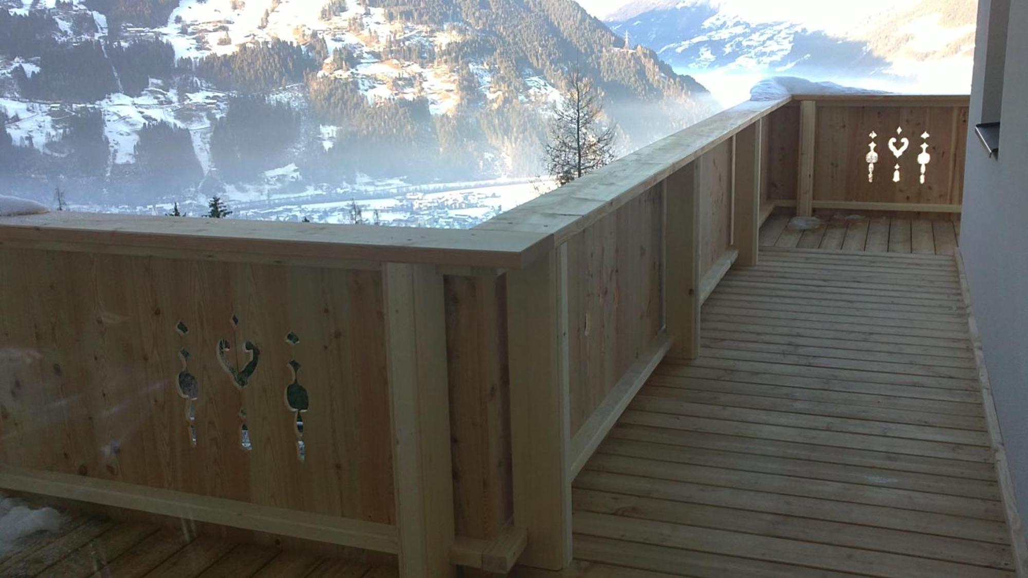 Landhaus Alpenjaeger Hainzenberg Buitenkant foto
